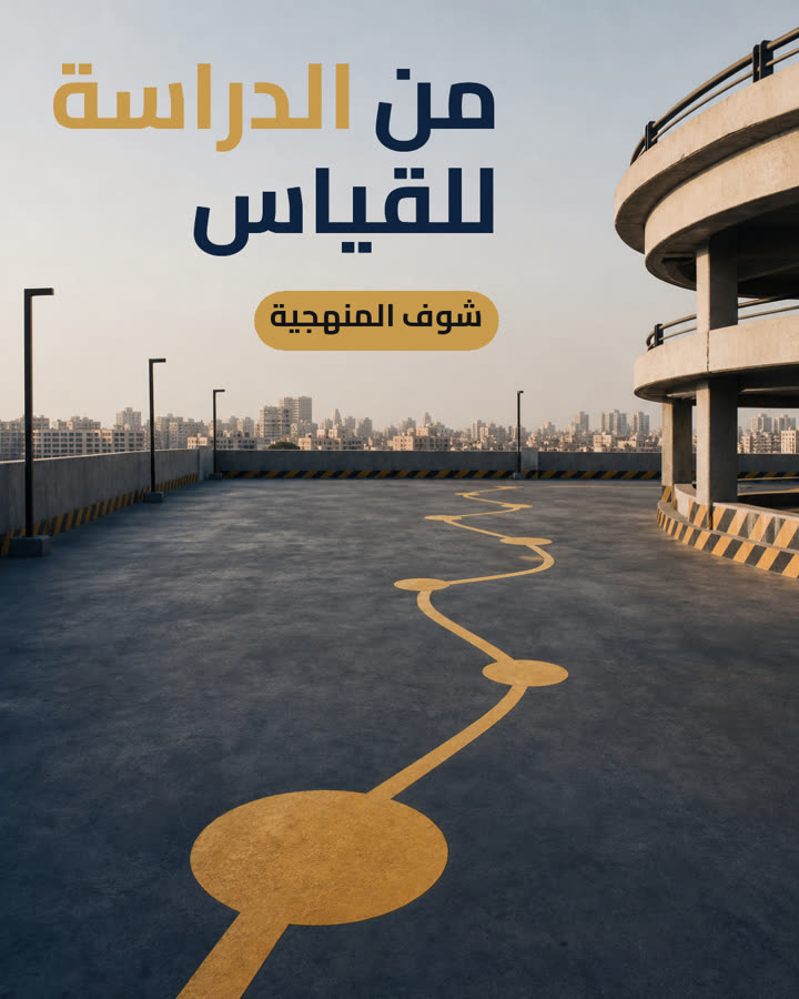من الدراسة للقياس