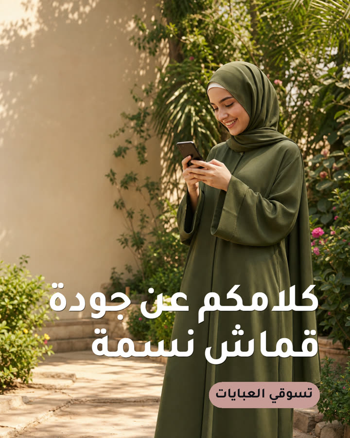 كلامكم عن جودة قماش نسمة