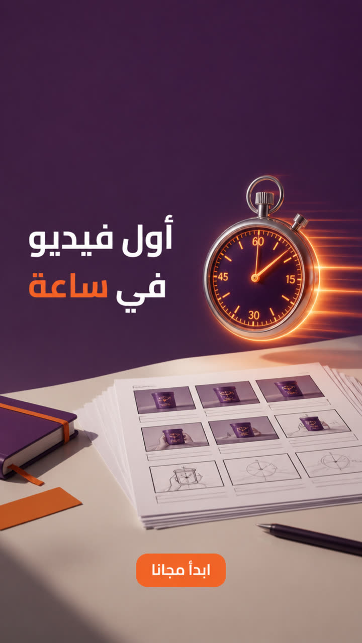 أول فيديو في ساعة