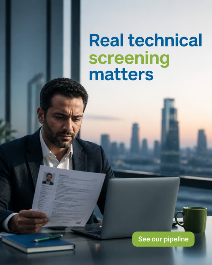 Real technical screening matters