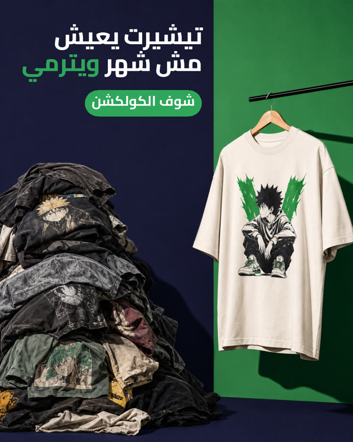 تيشيرت يعيش مش شهر ويترمي
